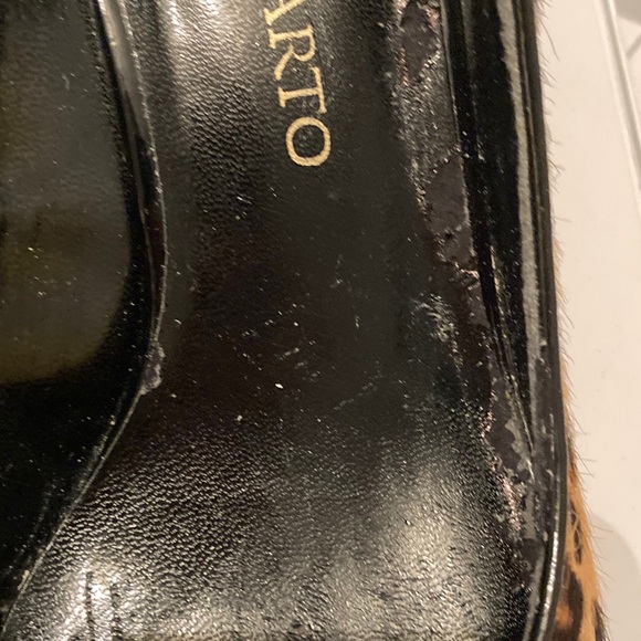 Franco Sarto Leopard Print Wedges - Picture 11 of 12